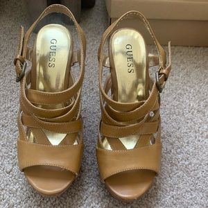 Nude Guess Heels